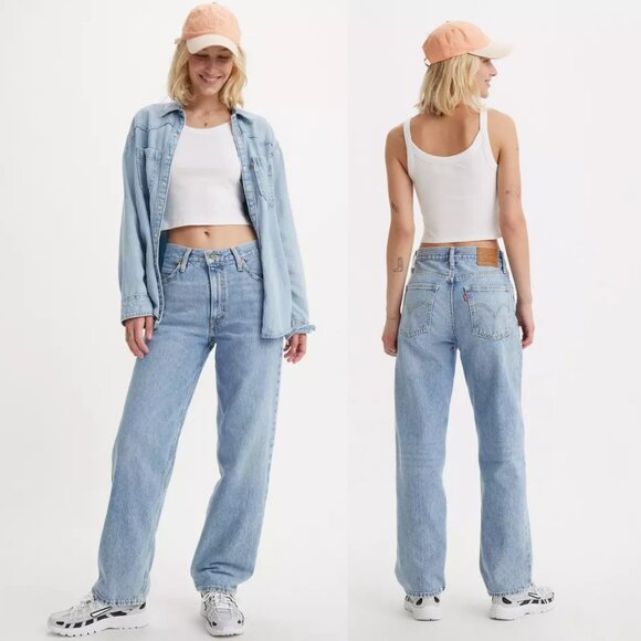 Levi's Denim - Levi's Dad Women's Jeans In This And That Light Wash